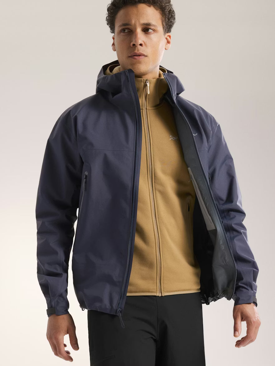 Arc'teryx - Beta Jacket - Men's - Black Sapphire – Outdoor Gear Arc'teryx - Beta Jacket - Men's - Black Sapphire – Outdoor Gear