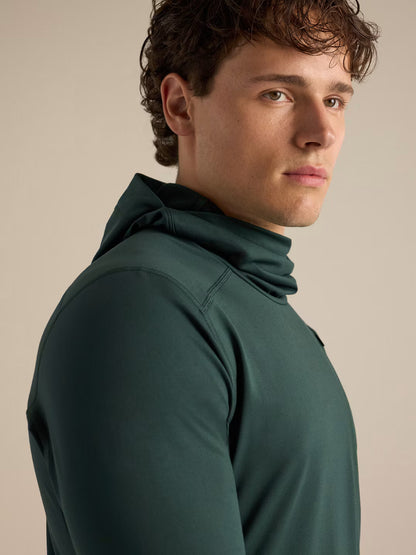 Arc'teryx - Rho LT Zip Neck Mens - Dark Jade