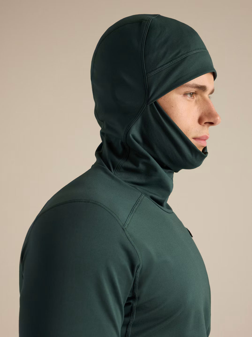 Arc'teryx - Rho LT Zip Neck Mens - Dark Jade