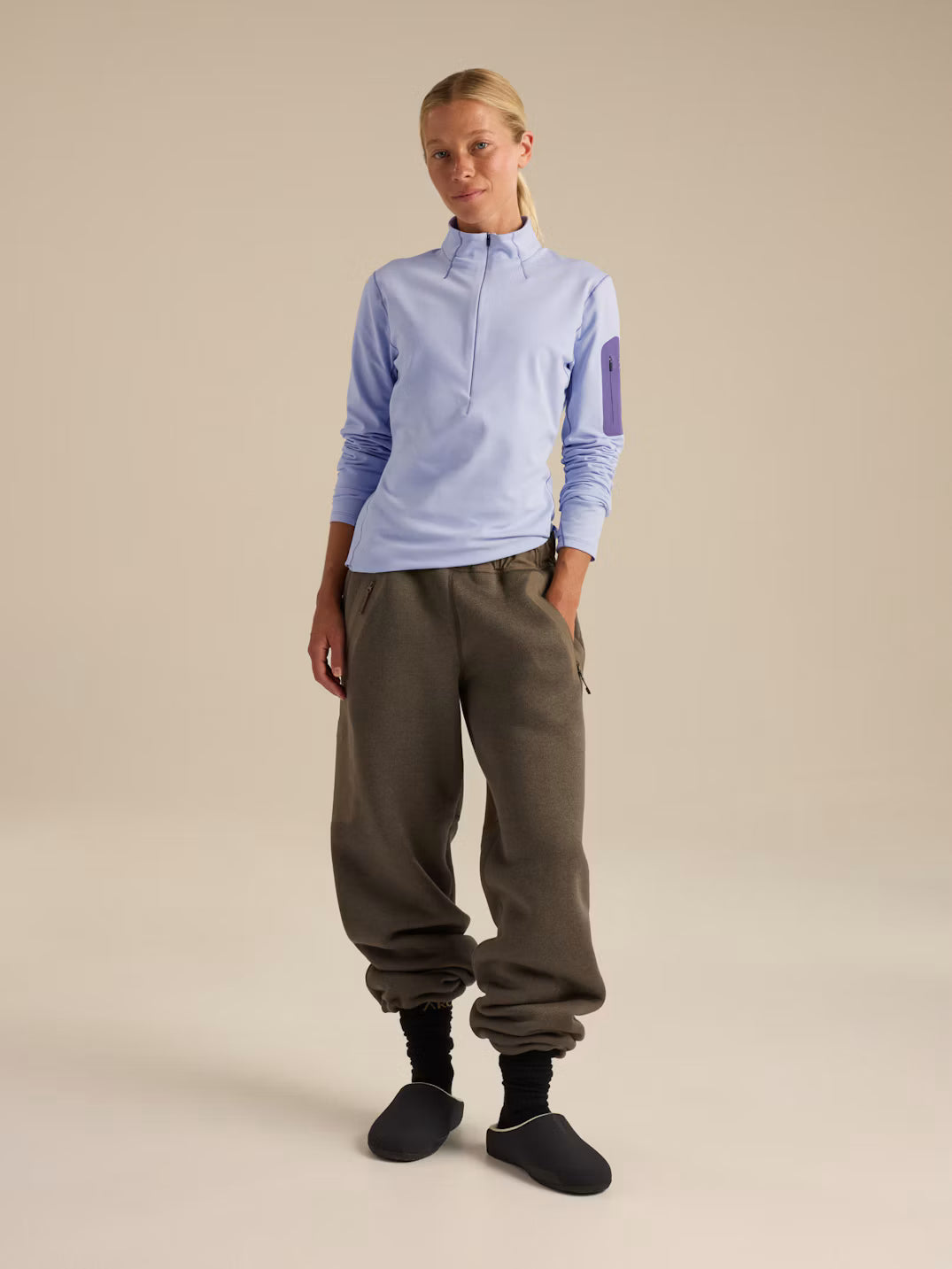 Arc'teryx - Rho Zip Neck Womens - Kasumi/Blurple