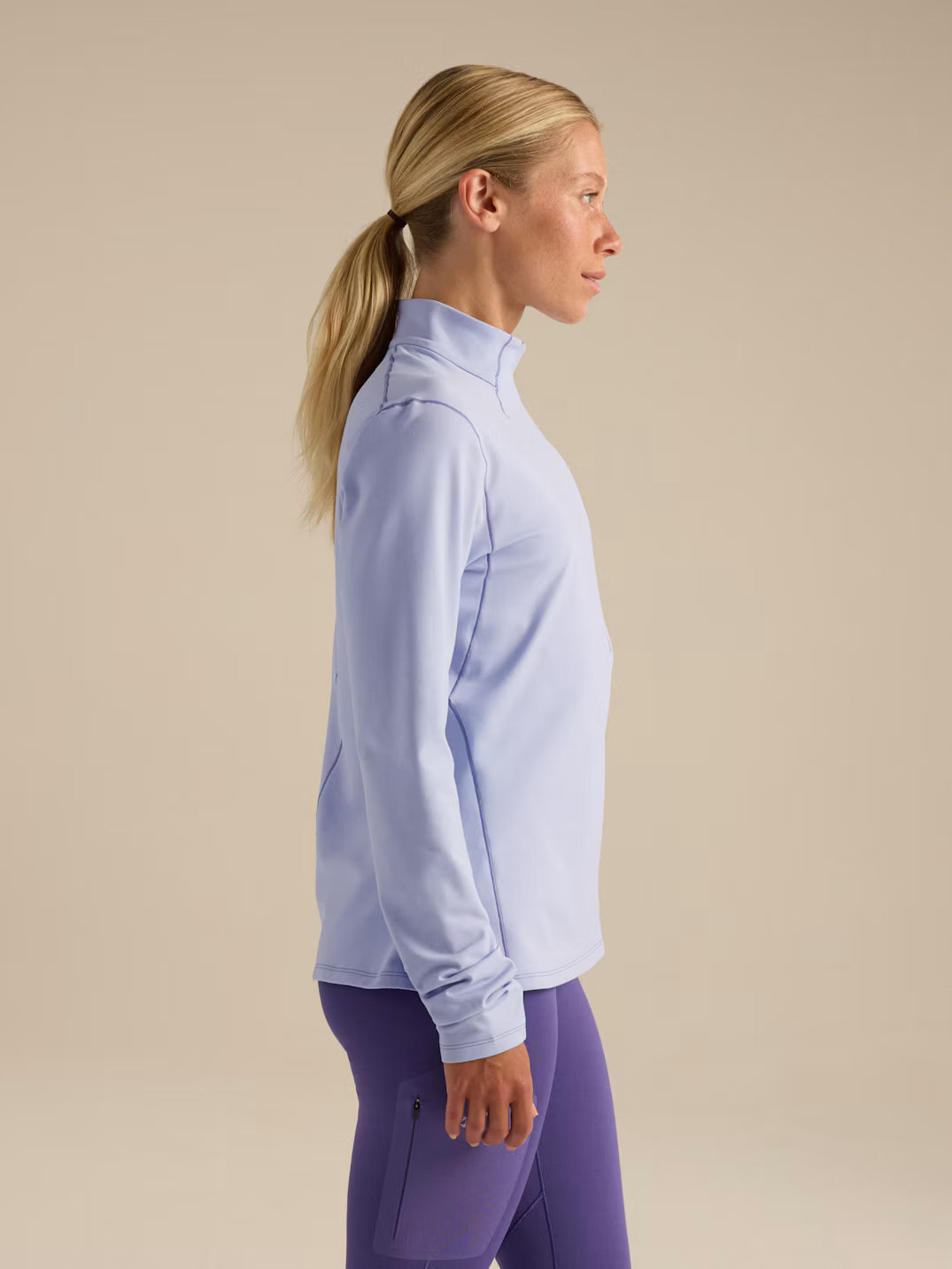 Arc'teryx - Rho Zip Neck Womens - Kasumi/Blurple