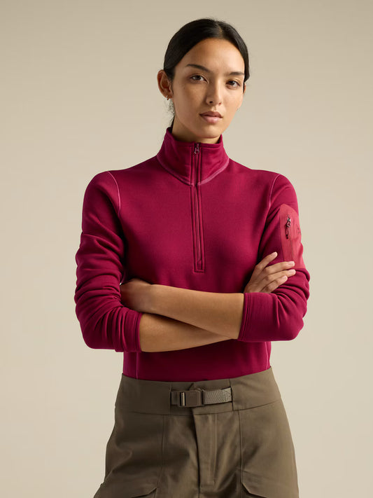 Arc'teryx - Rho SV Zip Neck Womens - Renegade