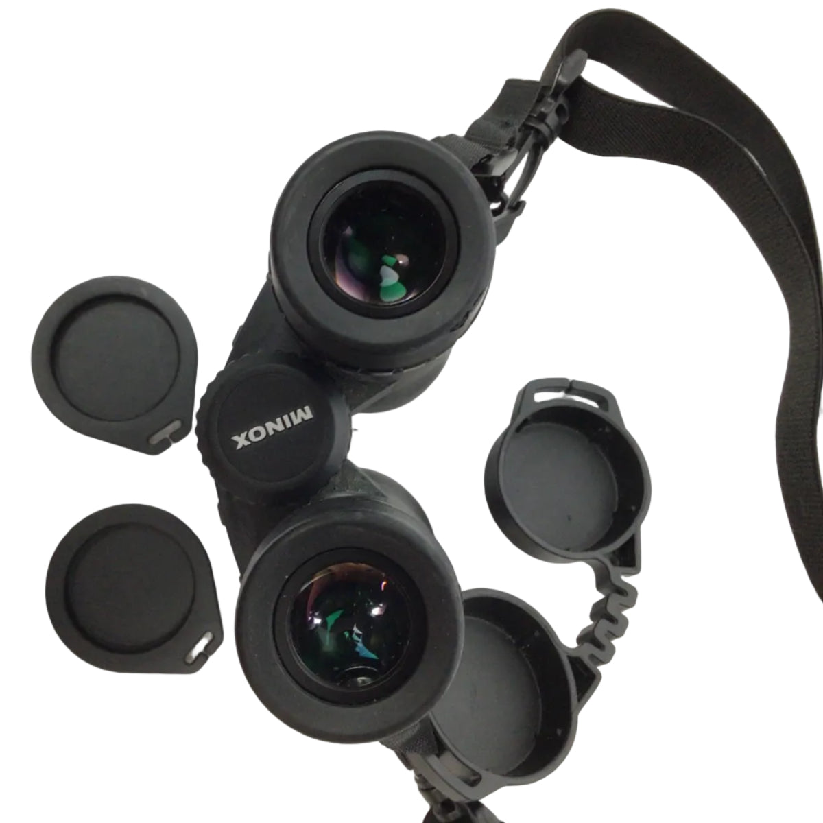 Minox BL 8x42 BR Binoculars w Strap & Case Black