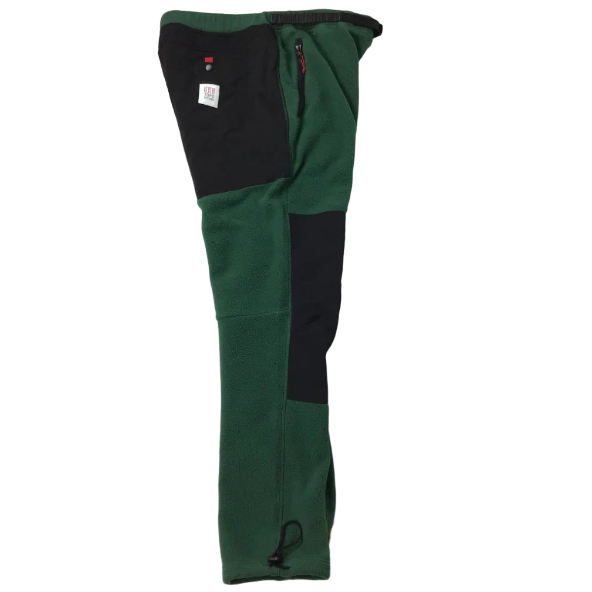 Topo Designs Fleece Pants Men XL Green/Black