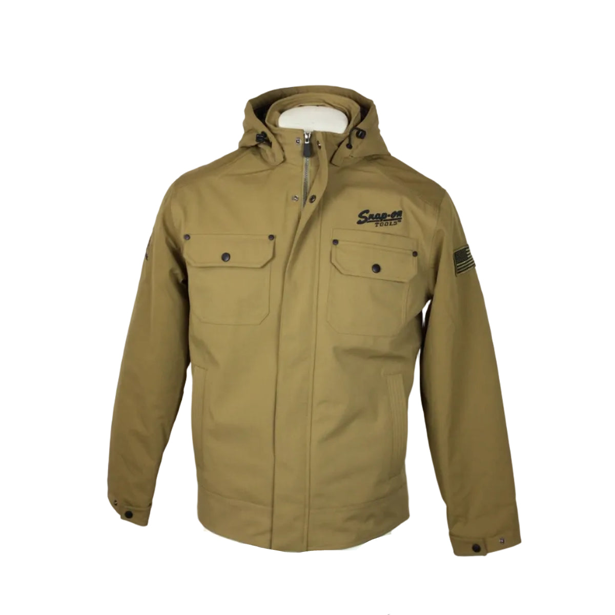 Snap On Insulated Soft Shell Jacket Men LG Camel