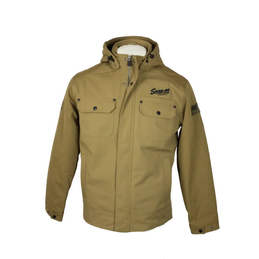 Snap On Insulated Soft Shell Jacket Men LG Camel