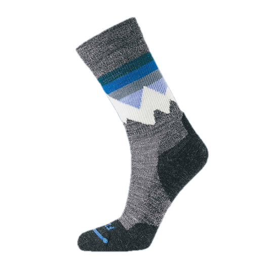 Fits - Light Cushion Hike - Crew | Mountain Top - Coal