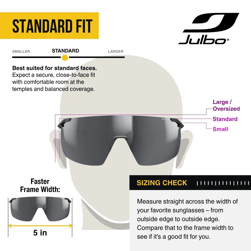Julbo - Faster - Matte Translucent Black REACTIV 1 3 Light Amplifier
