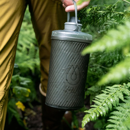 Hydrapak - Flux 1.0L Bottle - Mammoth Grey