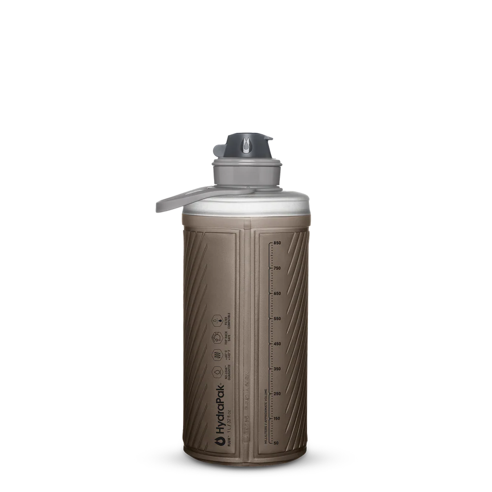 Hydrapak - Flux 1.0L Bottle - Mammoth Grey