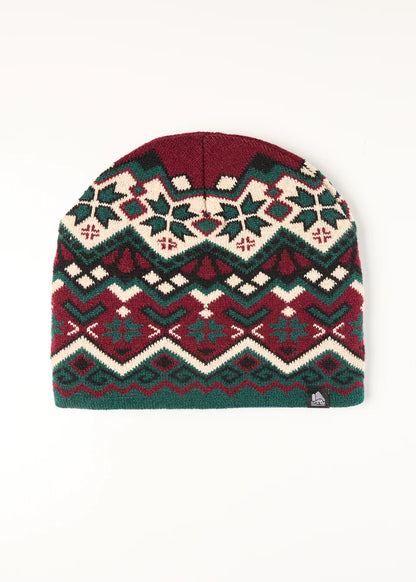 4T2D - Fair Isle Knit Beanie