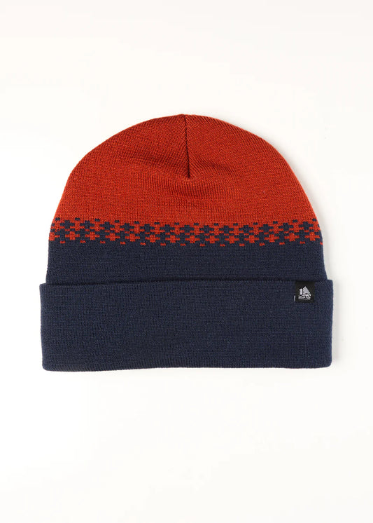 4T2D - PlusDot Knit Beanie - Rust