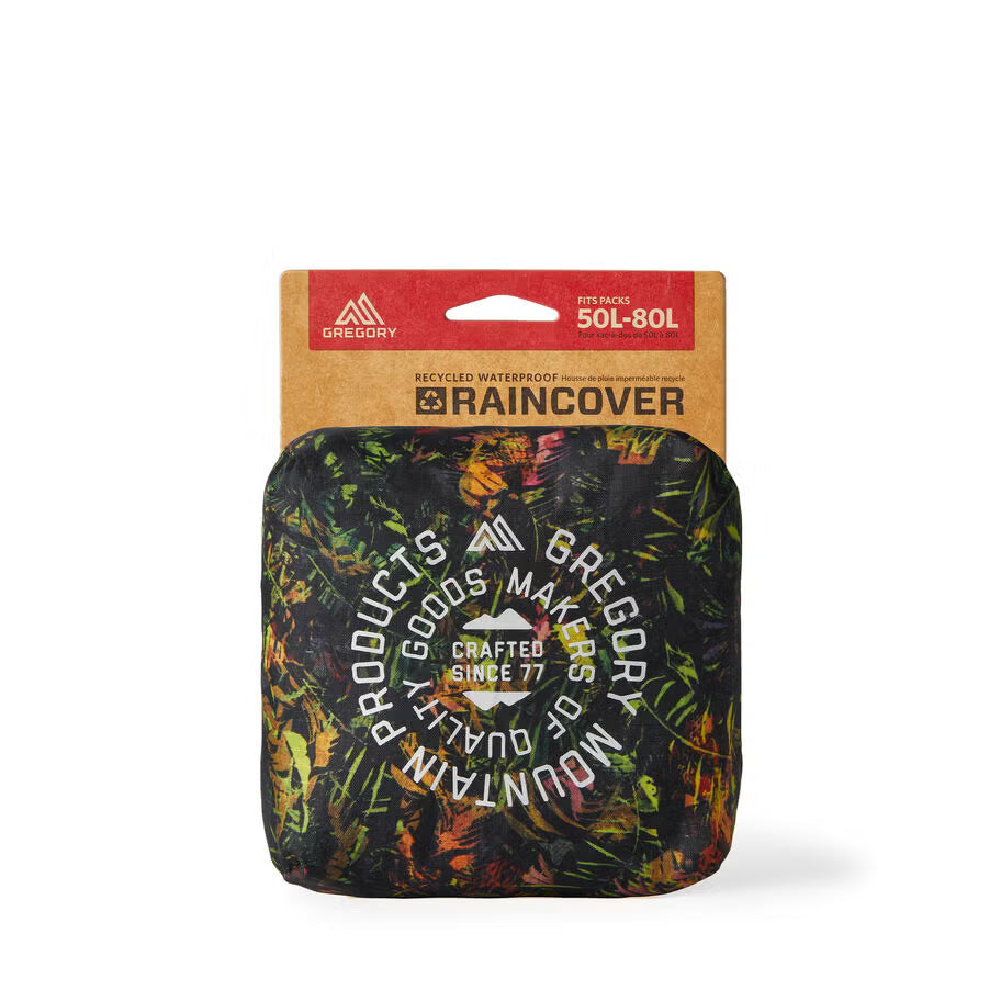 Gregory - Raincover 50L-80L - RAIN FOREST