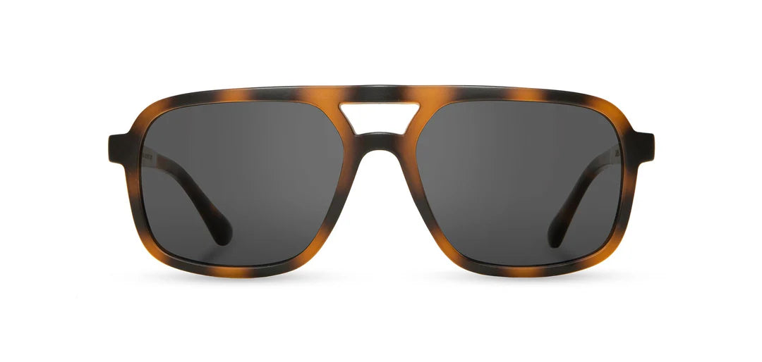 Camp Eyewear - Glacier - Matte Tortoise / Walnut; HD Plus Polarized Grey