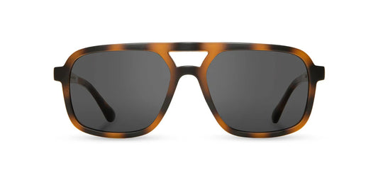 Camp Eyewear - Glacier - Matte Tortoise / Walnut; HD Plus Polarized Grey