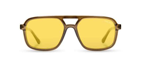 Camp Eyewear - Glacier - Moss / Smokey Bear; HD Plus Polarized Yellow