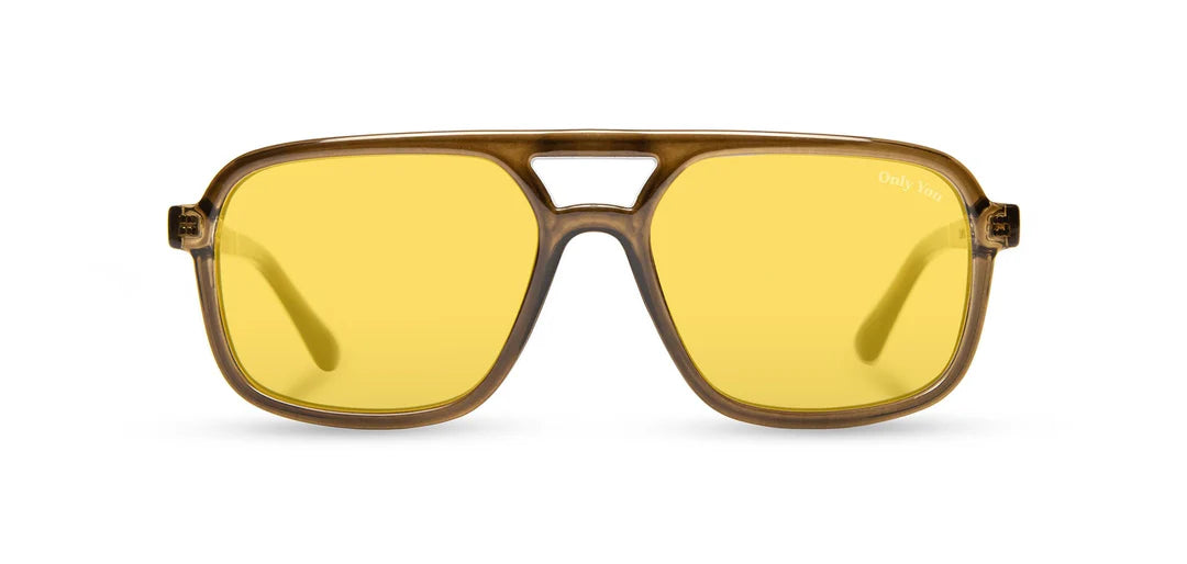 Camp Eyewear - Glacier - Moss / Smokey Bear; Yellow Polarized