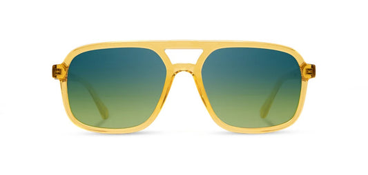 Camp Eyewear - Glacier - Sap / Yellowstone Engraved; HD Plus Polarized Sky