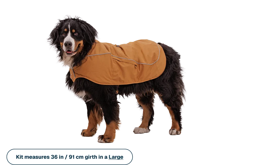 Ruffwear - Overcoat Fuse Insulated Vest - Brown Bear