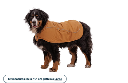 Ruffwear - Overcoat Fuse Insulated Vest - Brown Bear