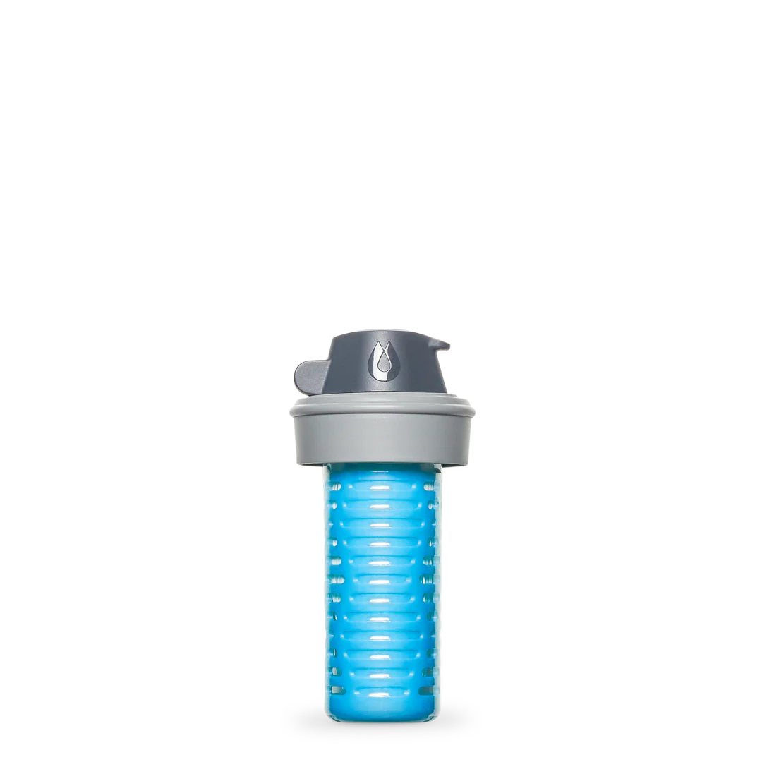 Hydrapak - Flux Plus 1.5L Filter Bottle - Clear HP Blue