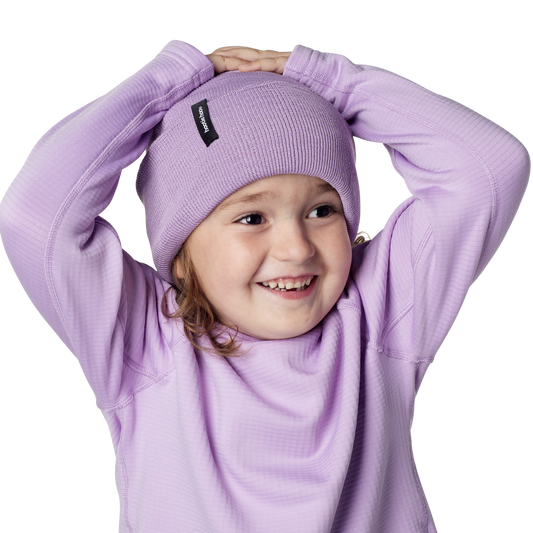 Hootie Hoo - Kids EZ Beanie - Lavender