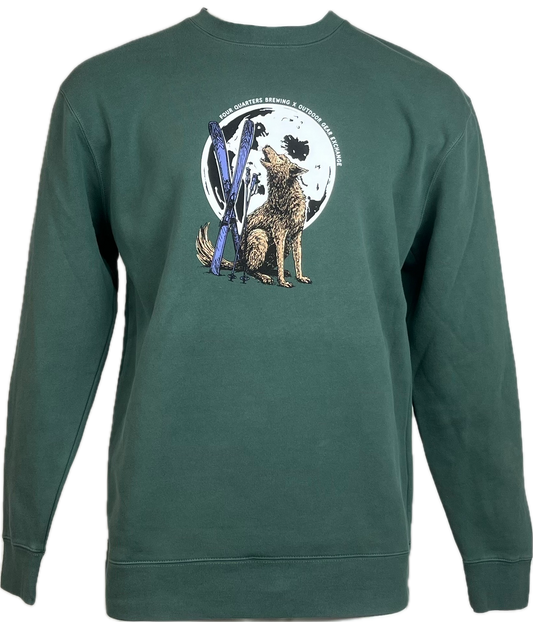 OGE - OGE x 4Q Crew Neck Sweatshirt - Alpine Green