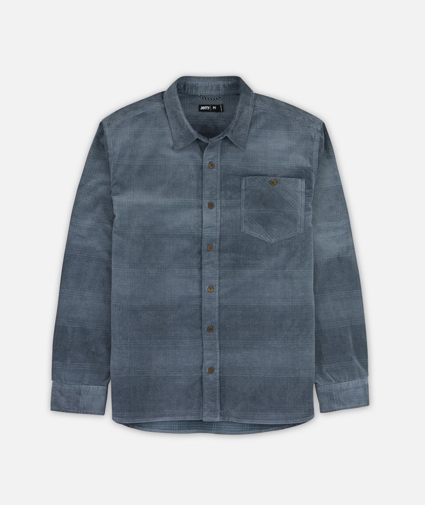 Jetty - Shoals Corduroy Shirt - Blue