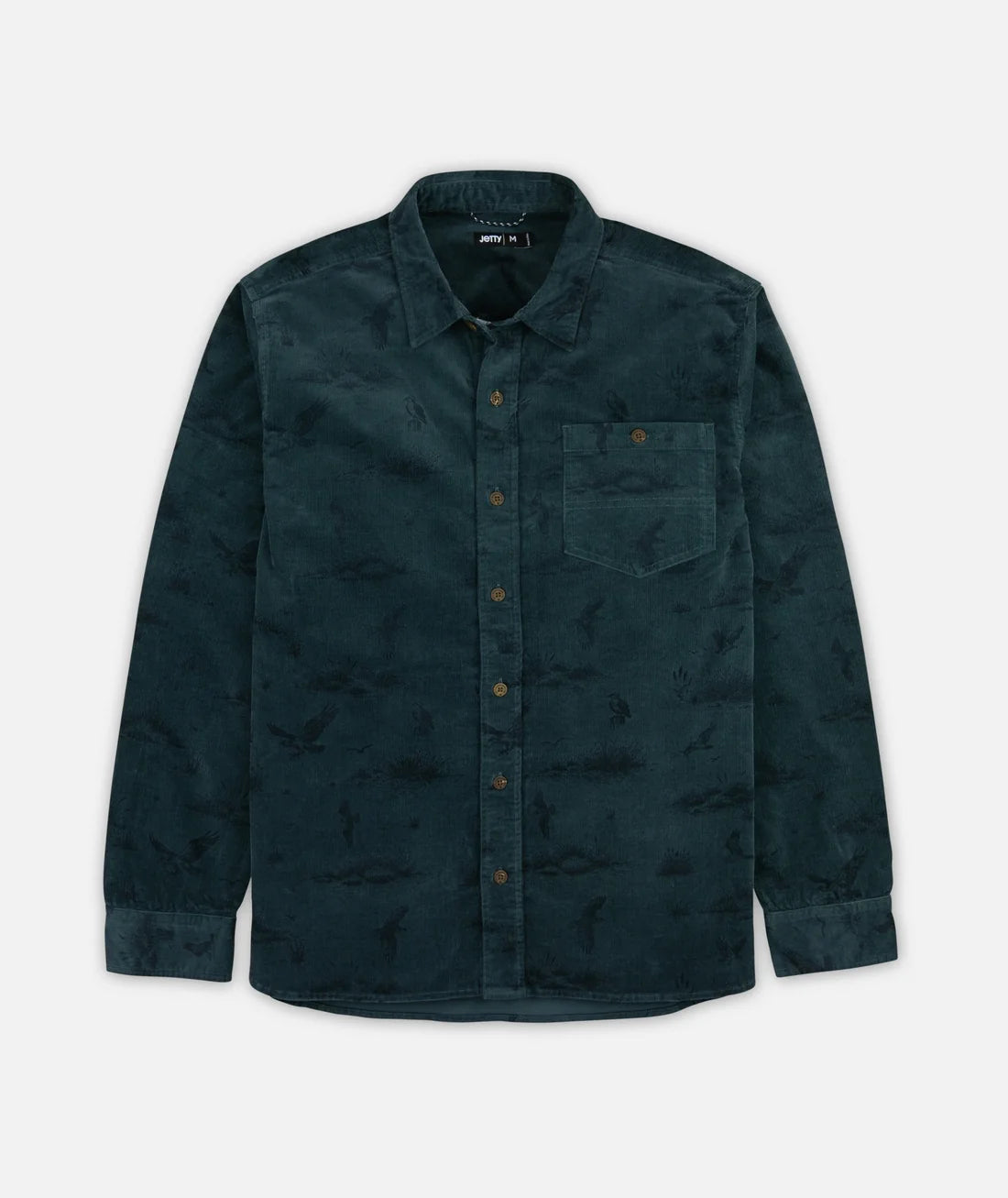 Jetty - Shoals Corduroy Shirt - Navy