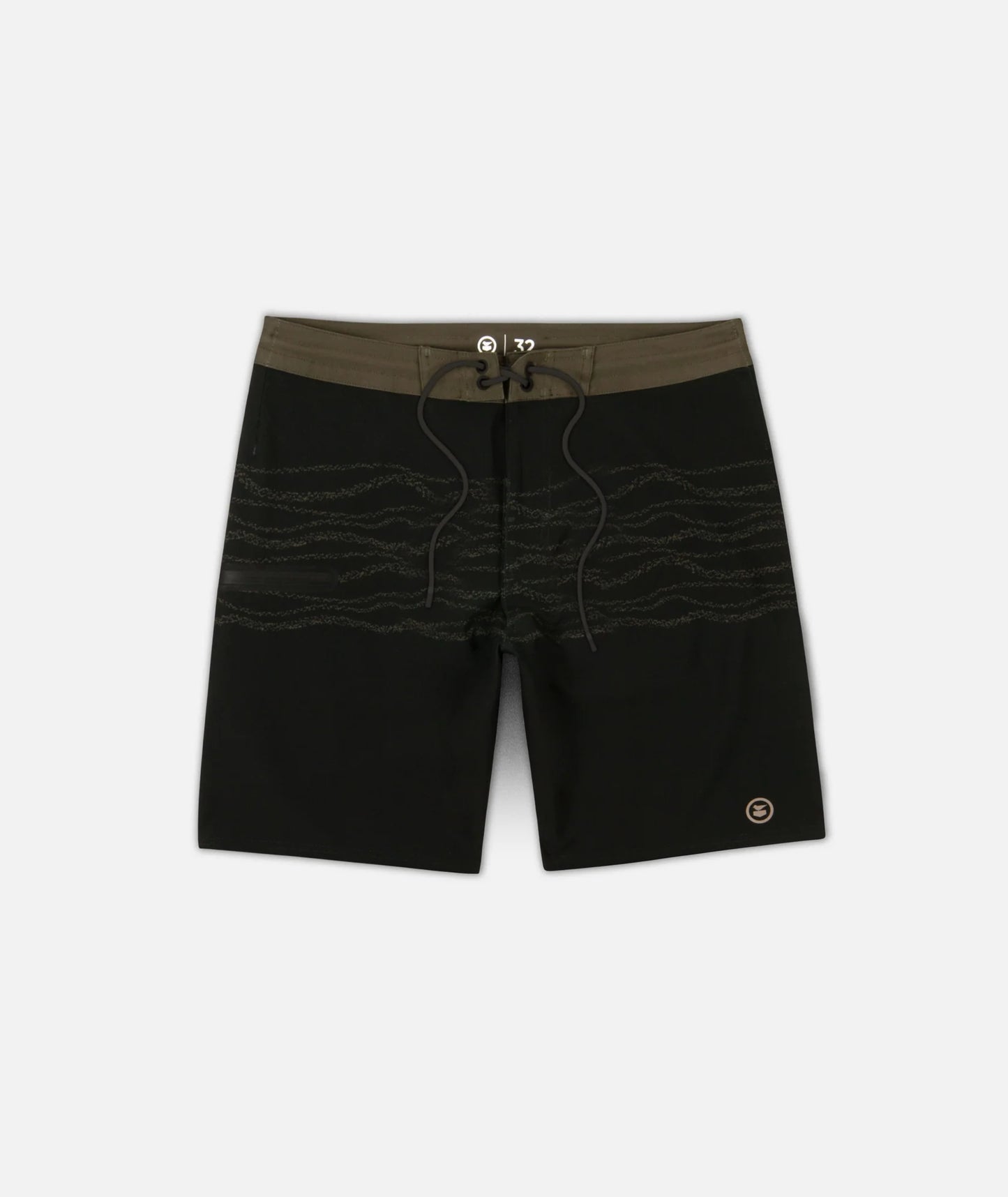 Jetty - Holyoke Boardshort - Black