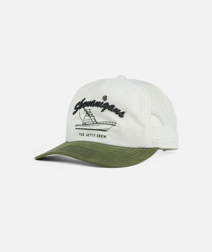 Jetty - Boat Crew Hat - White