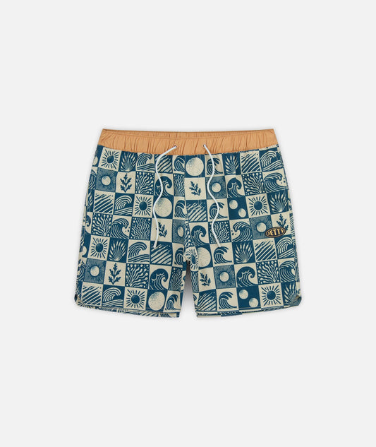 Bayside Volley Short - Oyster Blue