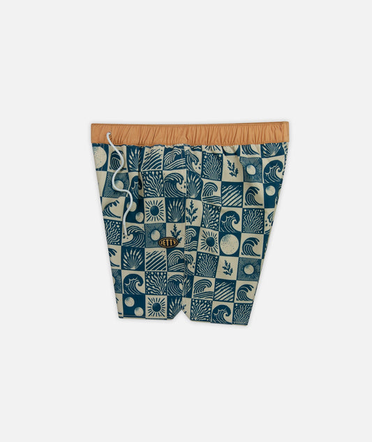 Bayside Volley Short - Oyster Blue