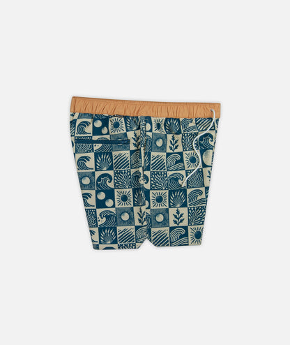 Bayside Volley Short - Oyster Blue