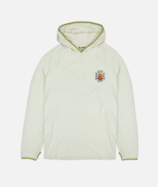 Mahi UV Tech Hoodie - White