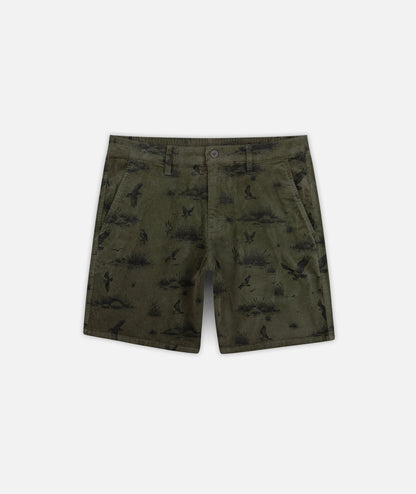Midship Cord Walkshort - Marsh Green