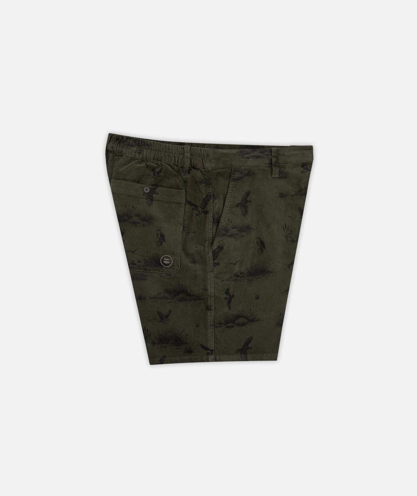 Midship Cord Walkshort - Marsh Green