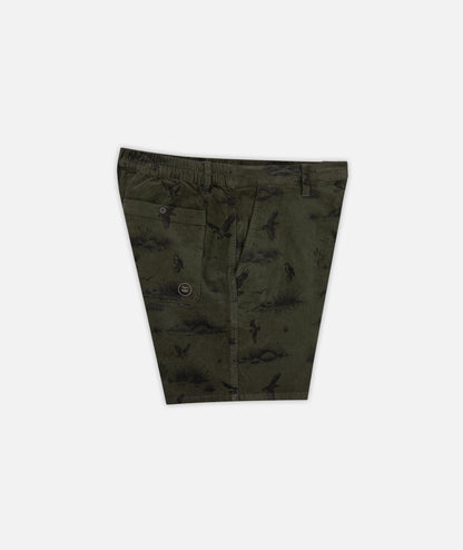 Midship Cord Walkshort - Marsh Green