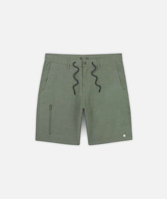 Jetty - Polywog Hybrid Walkshort - Agave