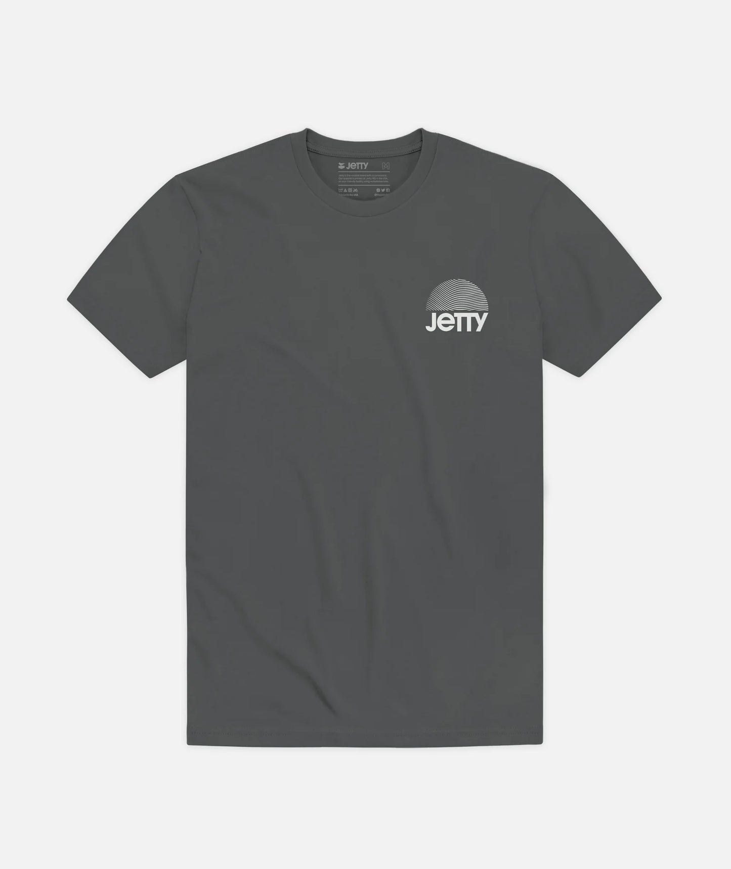 Jetty - Mirage Tee - Asphalt