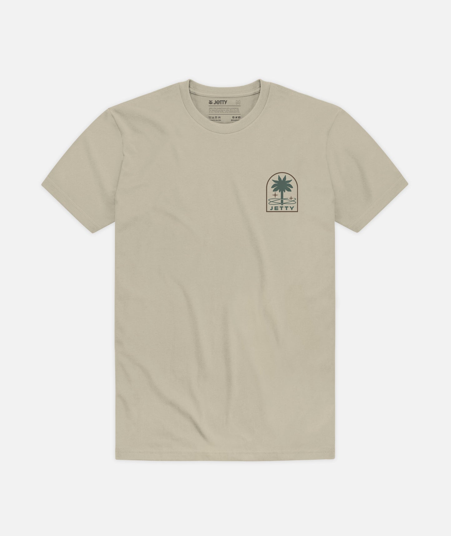 Orbit Grove Tee - Heather Tan