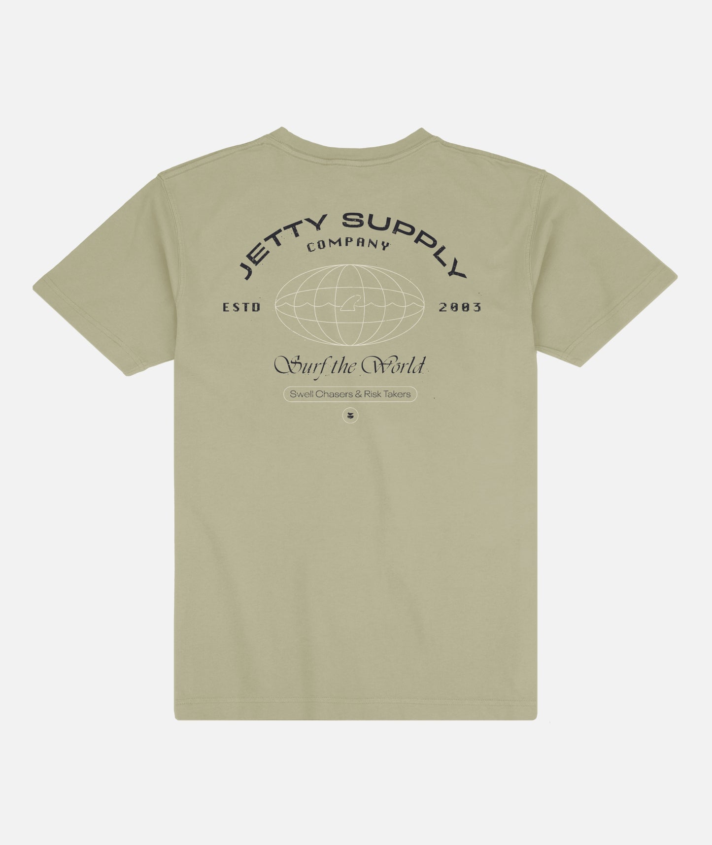 Surf World Tee - Bay Leaf