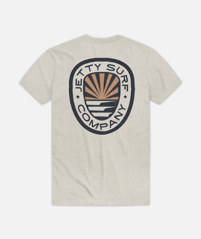 Tidecrest Tee - Cement Tri Blend