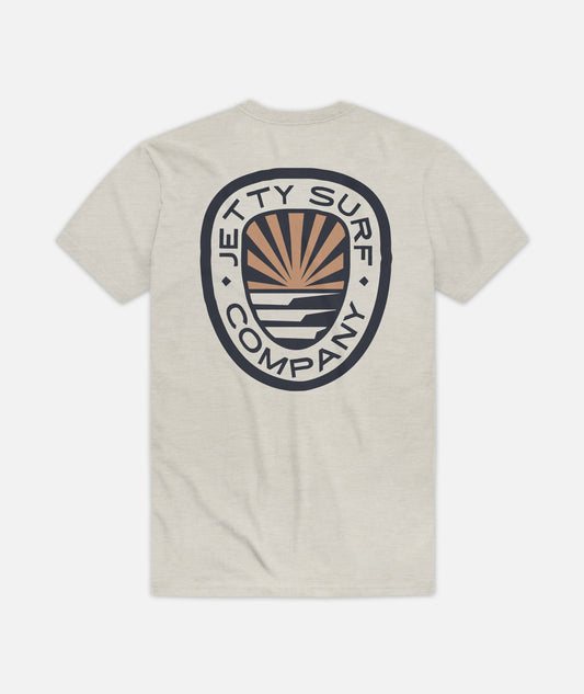 Tidecrest Tee - Cement Tri Blend