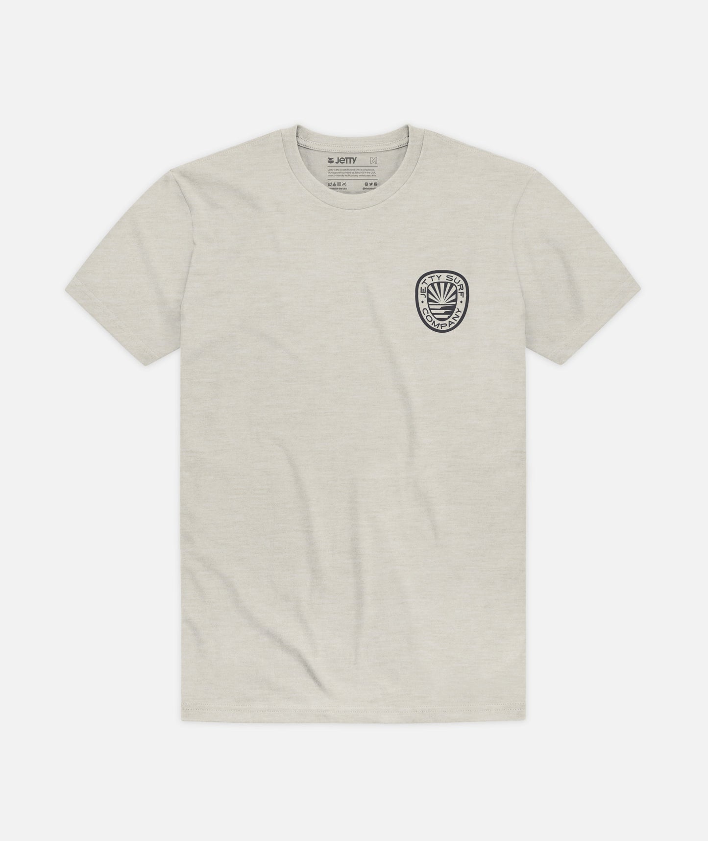 Tidecrest Tee - Cement Tri Blend
