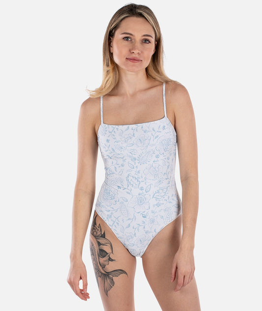 Alyssa Reversible One Piece - Blue