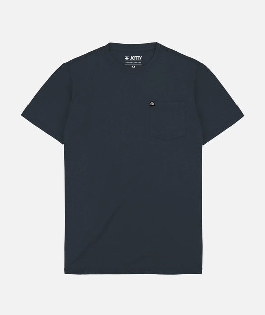 Jetty - Striker UV Short Sleeve Tee - Navy