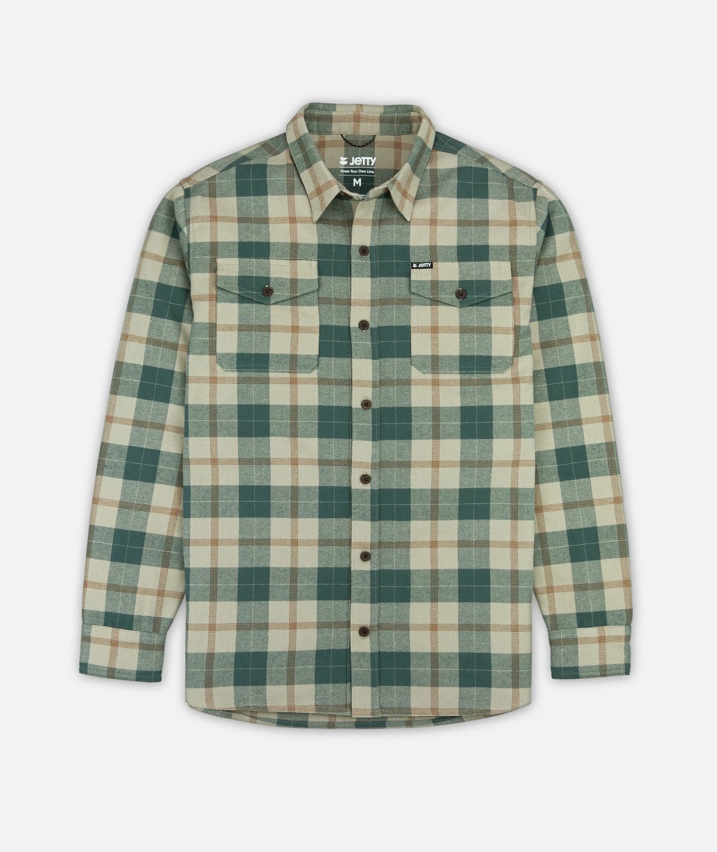 Jetty - Breaker Flannel - Tan