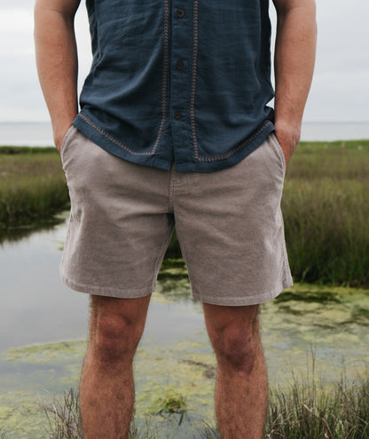 Midship Cord Walkshort - Grey