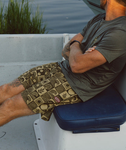Bayside Volley Short - Olive